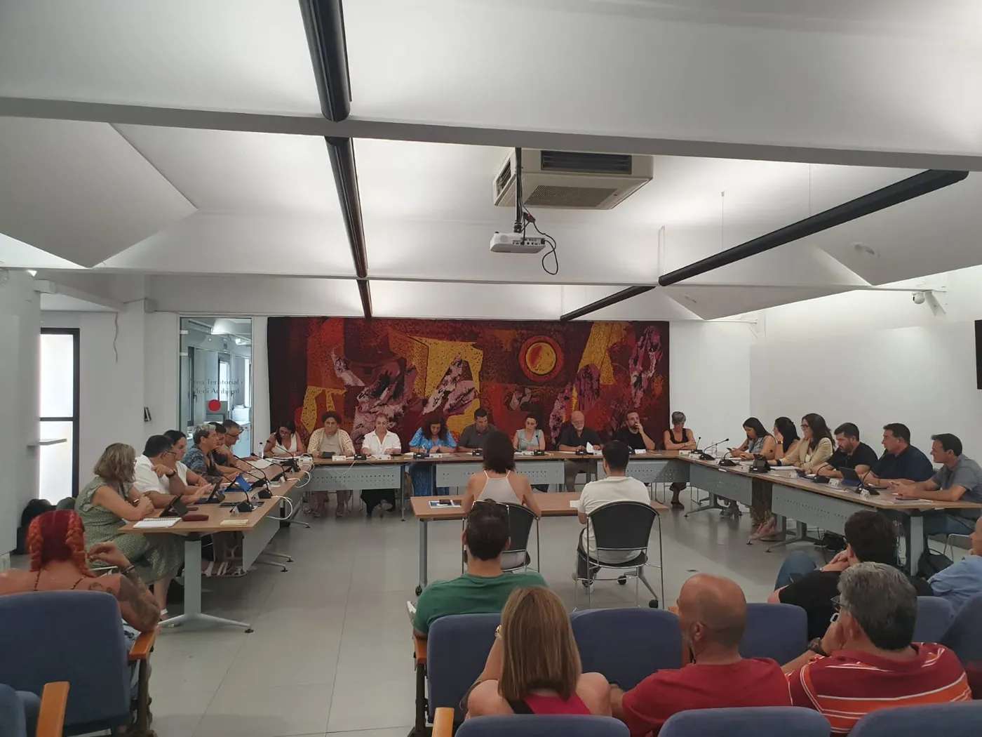 L'Ajuntament de Pineda celebra el ple de juliol, el segon ple del mandat