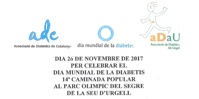 L'Associació de Diabètics de l'Alt Urgell organitza la 14a Caminada pel Parc del Segre