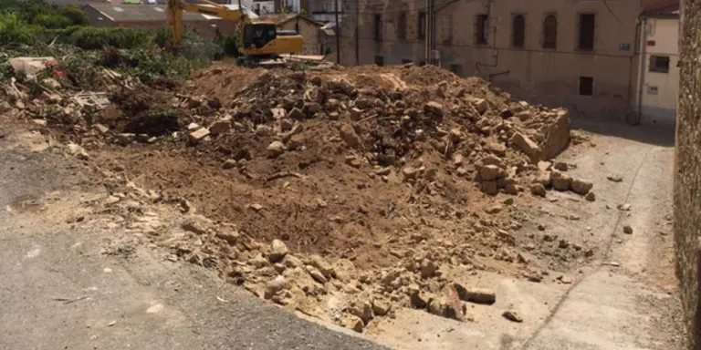 En marxa les obres del nou aparcament al Corriol dels Hortets
