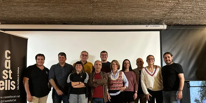 Carles Cortés escollit nou president de la Coordinadora de Colles Castelleres de Catalunya