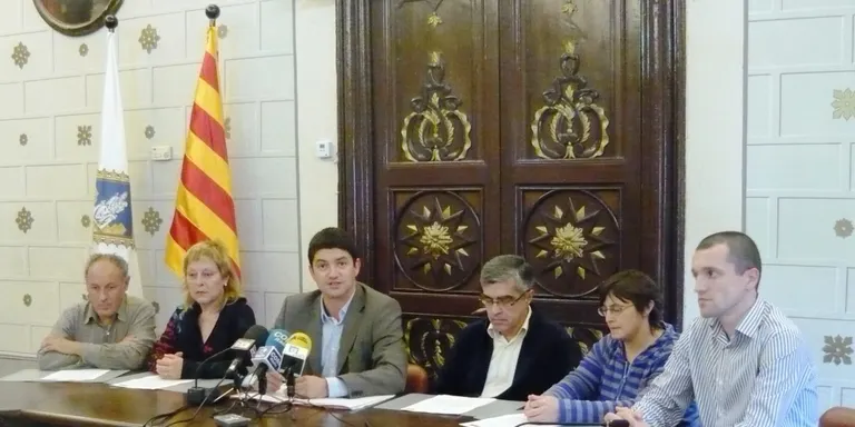 Comiat de Jordi Mas com a regidor de l'Ajuntament de la Seu