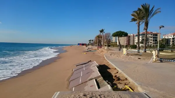 ICV-EUiA de Pineda demana al Govern de l'Estat que arregli el Passeig de Mar