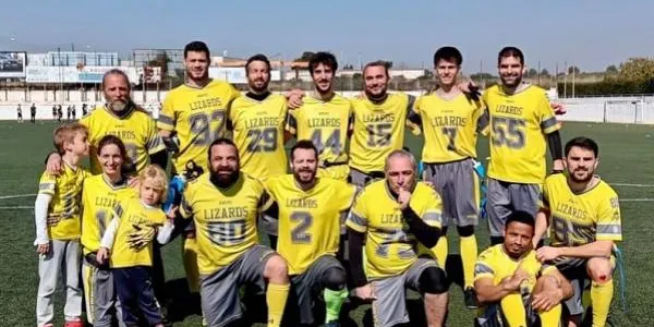 Els Lizards de Torredembarra acaben tercers en la fase regular del Circuit Català de Futbol Flag