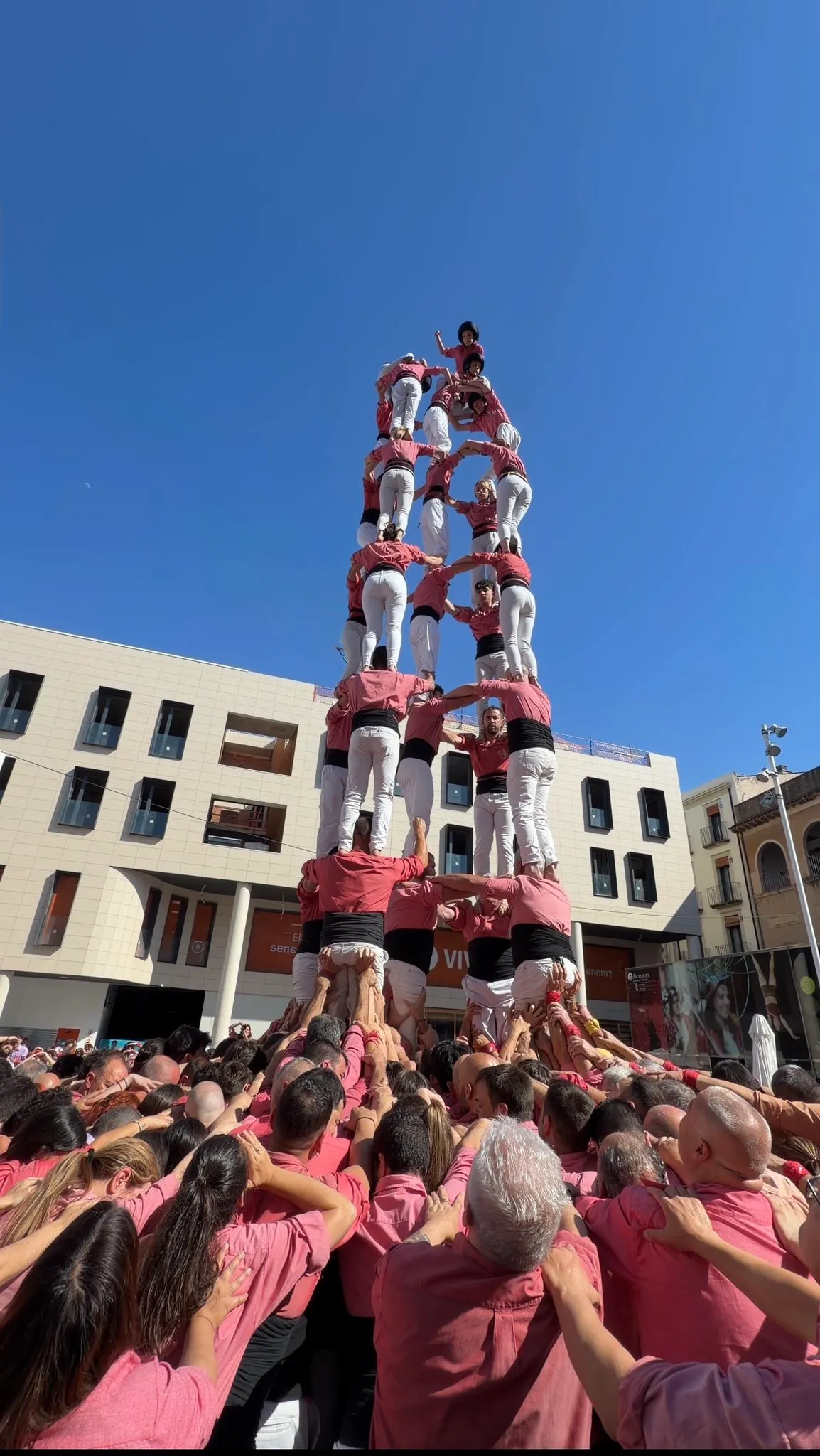 Gamma alta de 8 de la Colla Vella al Pallol de Reus