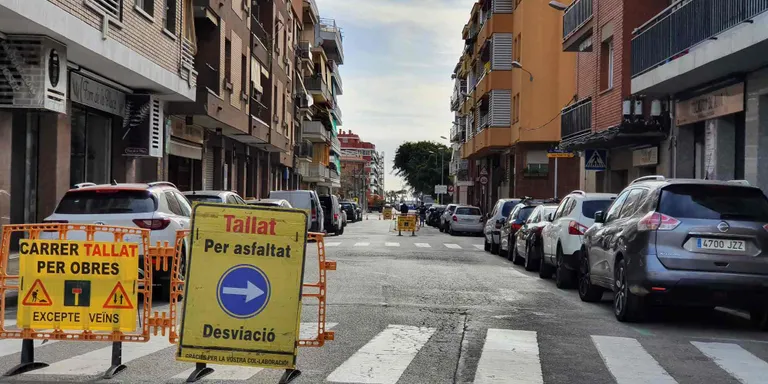 Continua el pla d'asfaltat a la zona de l'Avinguda de la Mercè i Àngel Guimerà