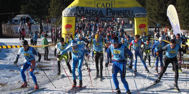 Participació de nivell a la Marxa Pirineu entre Lles i Aransa