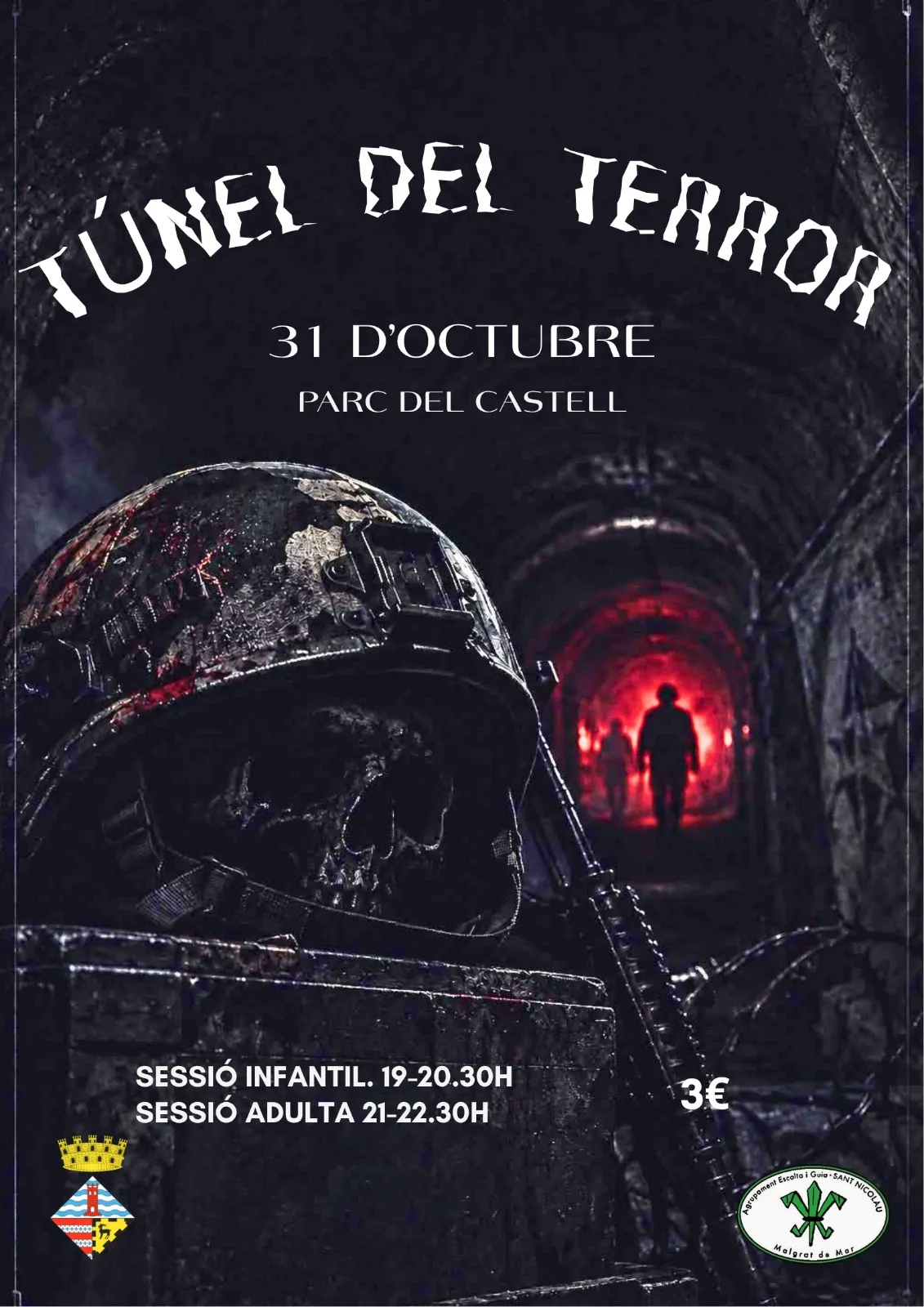 Els joves de l’AEiG Sant Nicolau organitzen el Túnel del Terror per aquest 31 d’octubre