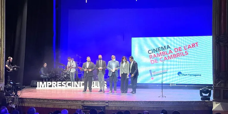El cinema Rambla de l’Art, premiat a la gala “La nit dels imprescindibles de Canal Reus”