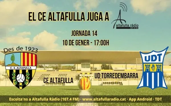 CE Altafulla – UD Torredembarra: el gran derbi del Baix Gaià