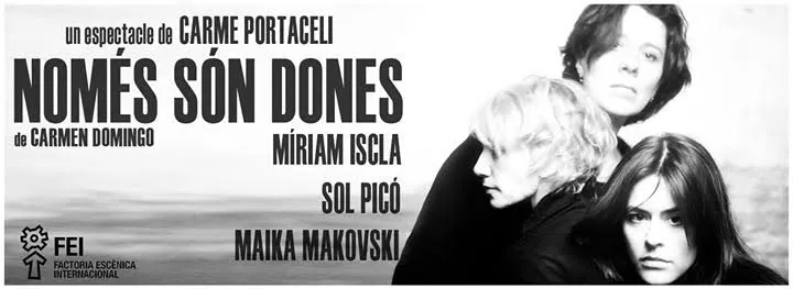 'Només són dones' amb l'actriu Míriam Iscla, millor espectacle de teatre als Premis Max