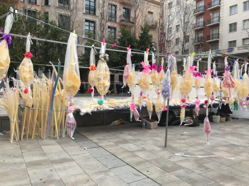 Valls organitza el Mercat de Palmes i Palmons