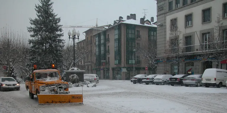El temporal es reactiva i a la neu s'hi afegeix el vent