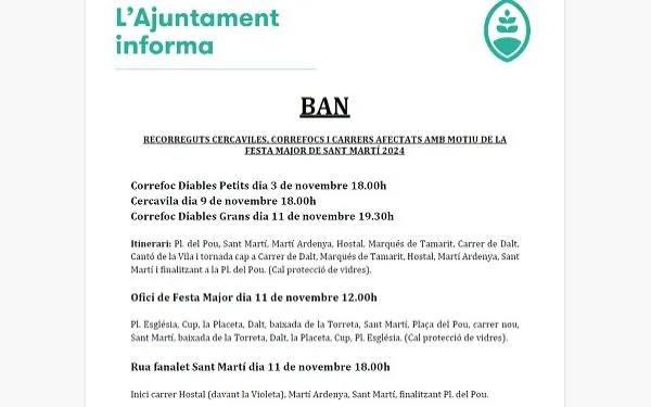La Policia Local d'Altafulla estableix un dispositiu especial de seguretat per vetllar pel desenvolupament de la Festa Major