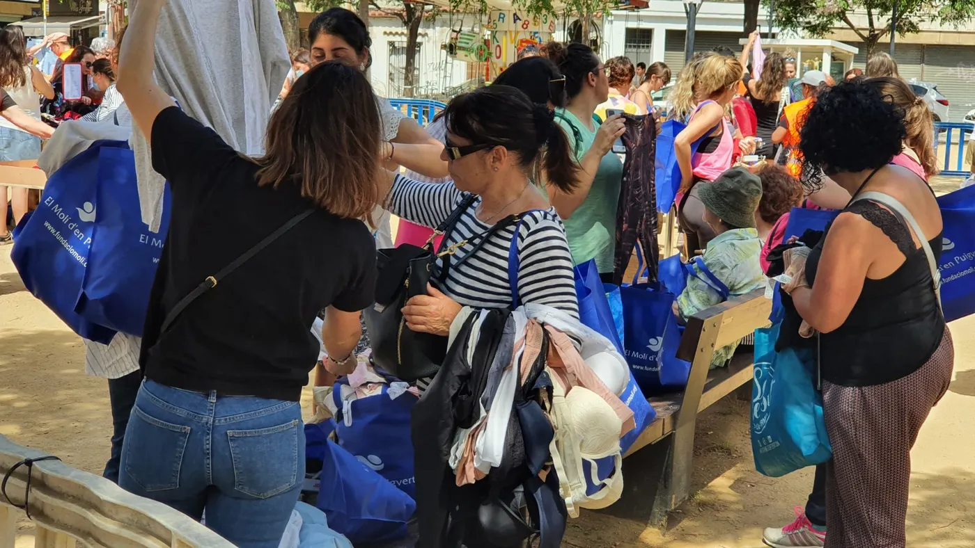 Dissabte es farà a la Plaça de les Mèlies un fora estocs de la fundació Molí d'en Puigvert