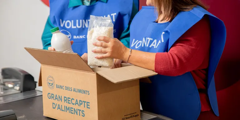 Campanya del Gran Recapte d'aliments 'Alimenta el que importa'