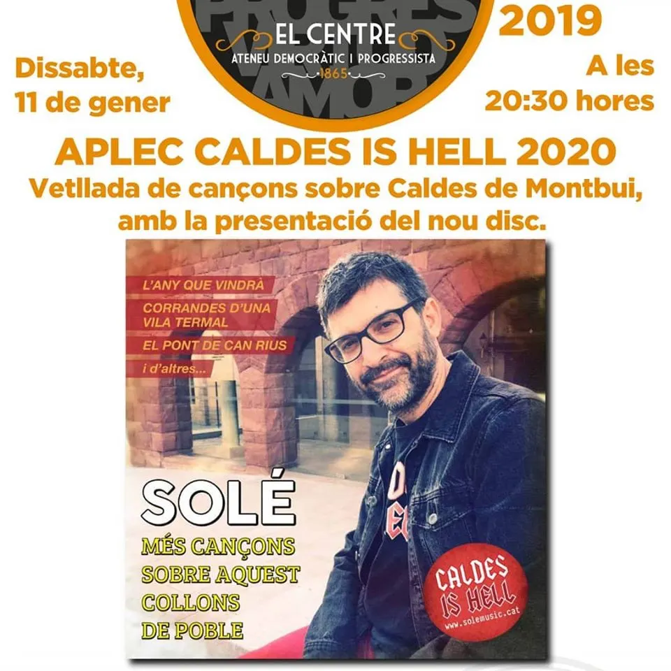 L'aplec Caldes is Hell de Solé arriba a la seva cinquena edició