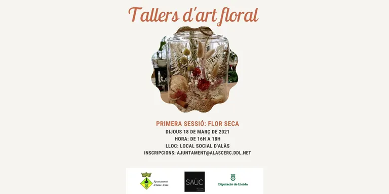 Inscripcions obertes per participar en un taller d'art floral a Alàs