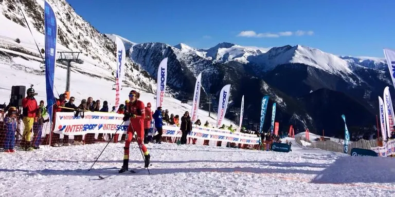 Doblet de Kilian Jornet i Laura Orgué a la Font Blanca