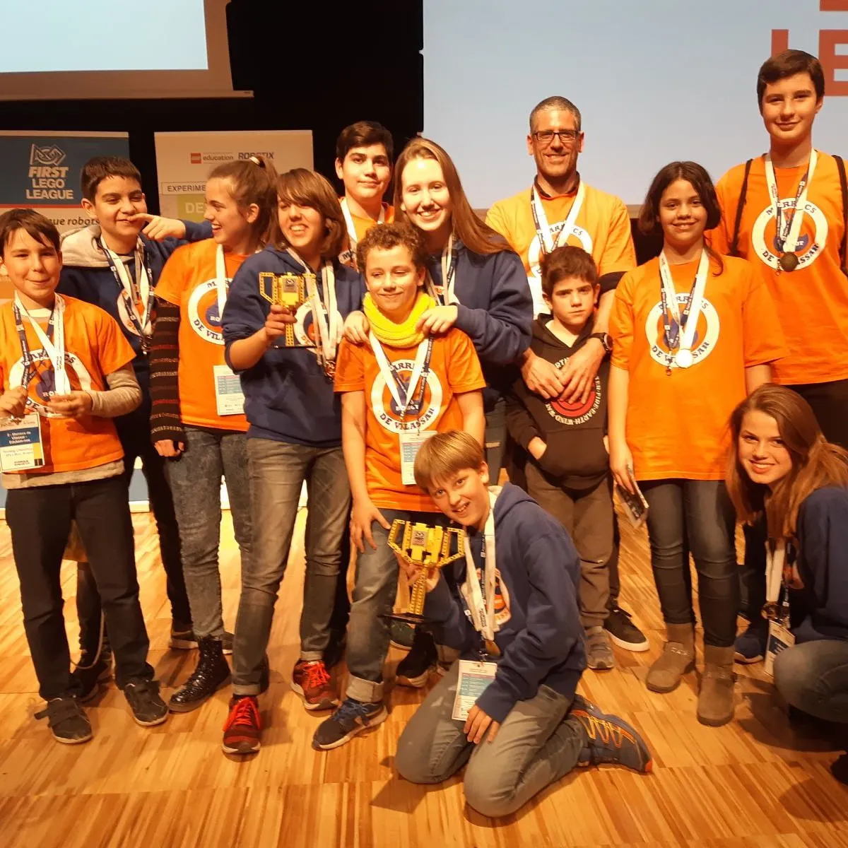 Els Marrecs es classifiquen per a la final estatal de la First Lego League