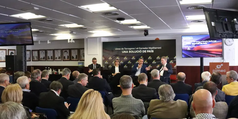 PIMEC i la Plataforma Mercaderies per l'Interior s'alien per reclamar un nou traçat ferroviari