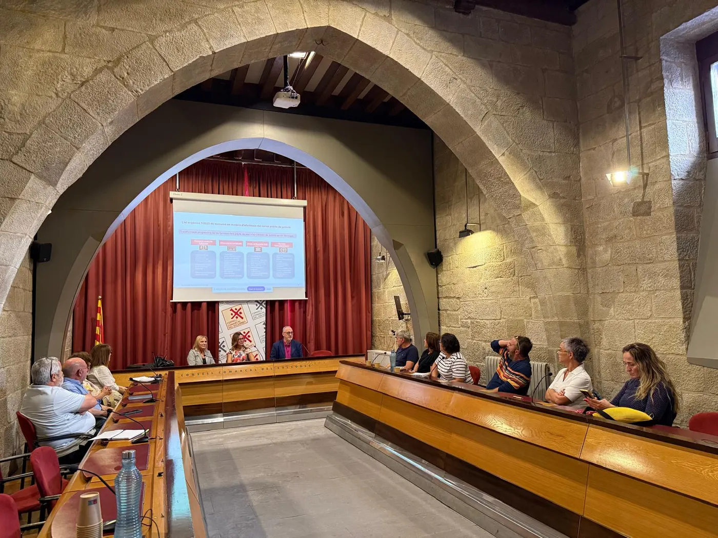 Els jutjats de pau del Solsonès s’agruparan per reforçar i millorar la gestió del servei