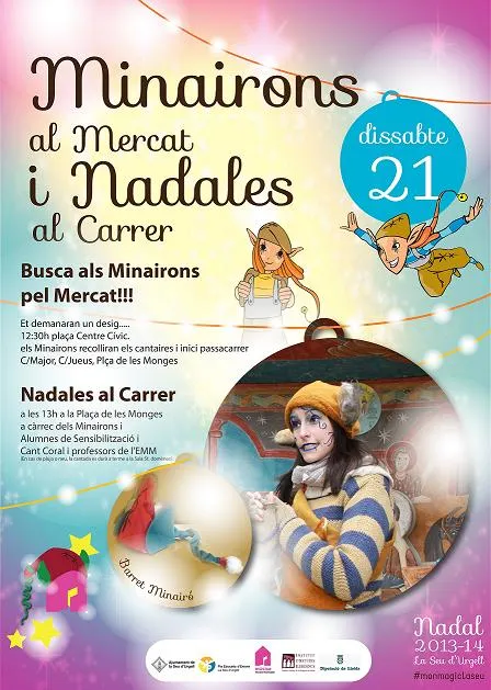 Minairons al mercat i nadales al carrer, noves activitats al centre de la Seu