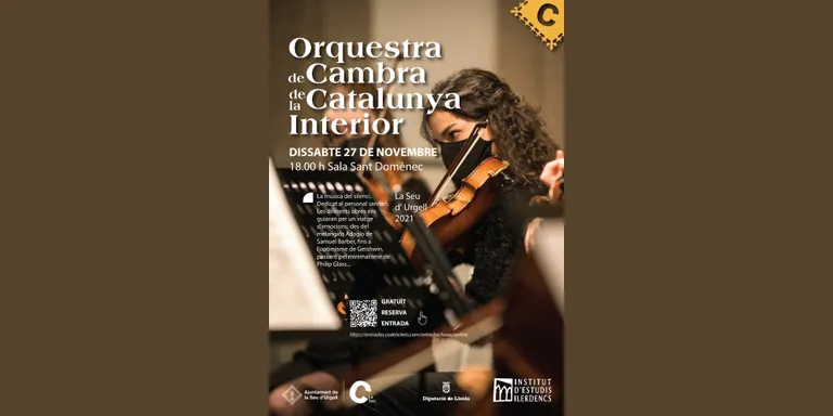 L'Orquestra de Cambra de la Catalunya Interior actua a la Seu d'Urgell
