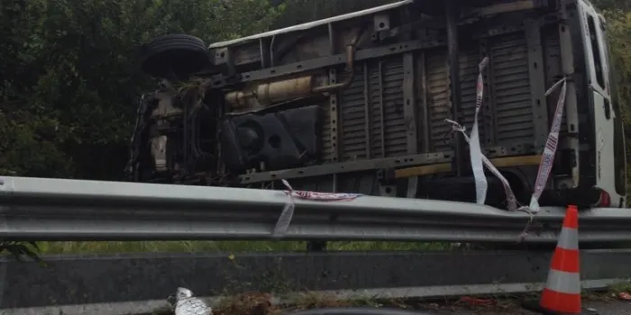Un accident a la C32 deixa un ferit lleu