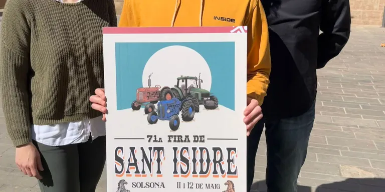 El jove artista solsoní Daniel Campabadal signa el cartell de la 71a Fira de Sant Isidre