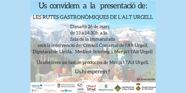 Menja't l'Alt Urgell estrena nou projecte i pàgina web