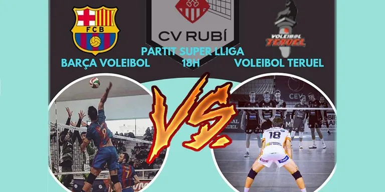 Un dissabte de vòlei d’elit a Rubí i handbol a Barcelona