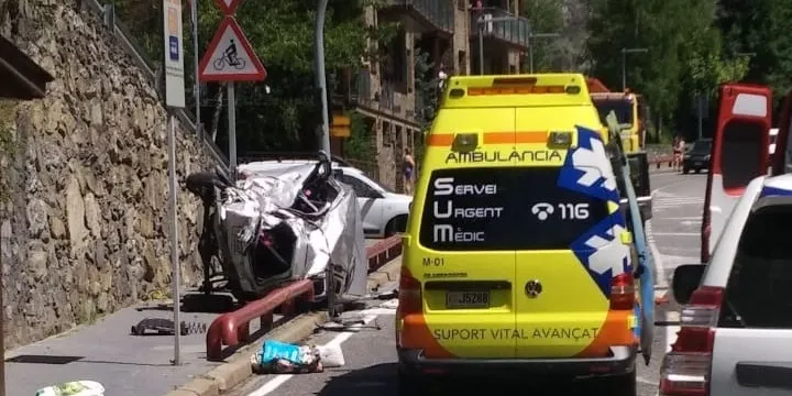 Mor una dona en un accident de trànsit a la Massana