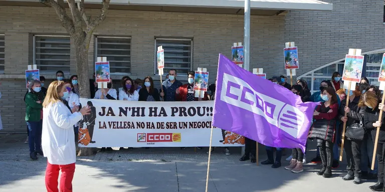 Les treballadores de les residències diuen prou