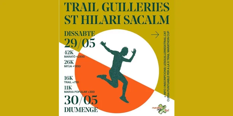 Sant Hilari acull la 3a edició de la Trail Guilleries