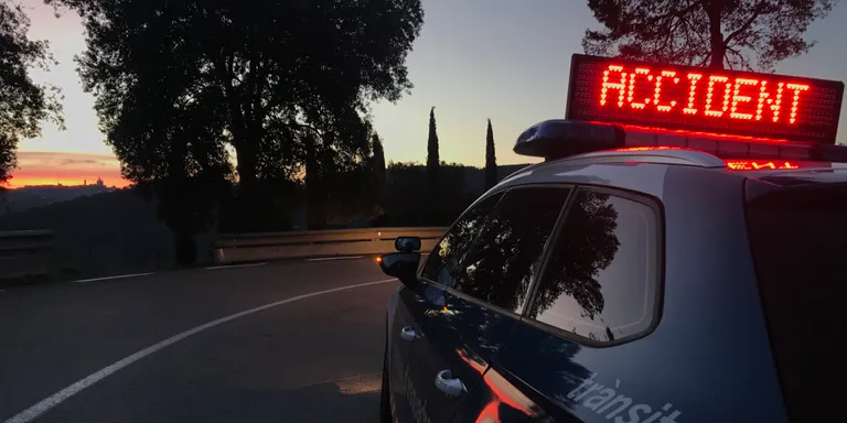 Tres ferits de poca gravetat en una topada a la C-59 a l’entrada sud de Caldes, amb tres vehicles implicats