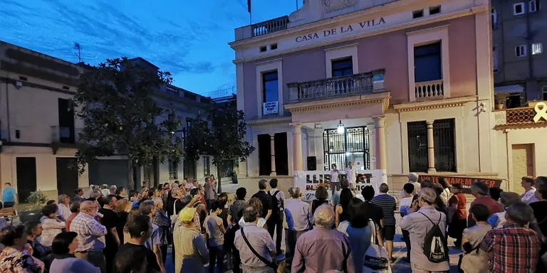 Nova protesta per la llibertat dels líders independentistes pocs dies abans de la sentència