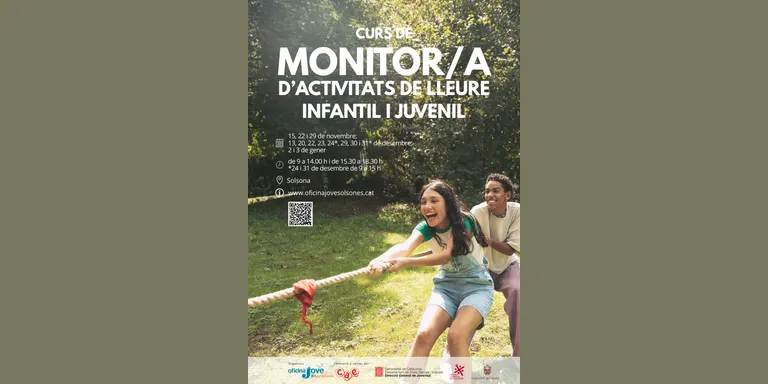 L'Oficina Jove del Solsonès organitza una nova edició del curs de monitor de lleure