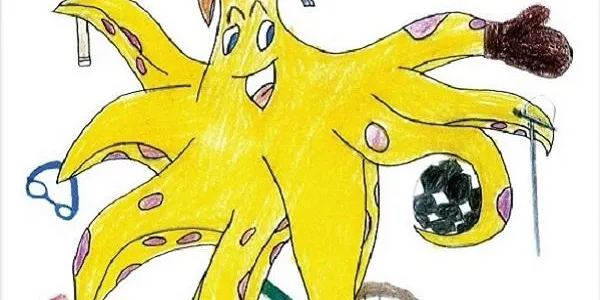 El dibuix de l’altafullenc Pol del Castillo, escollit entre els deu finalistes del Concurs ‘Fes la Mascota dels Jocs Mediterranis’