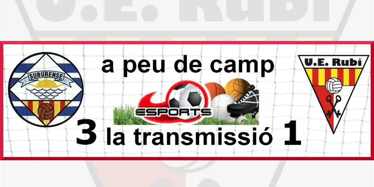 JORNADA 33: CF Suburense - UE Rubí