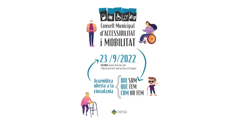 Primera assemblea oberta a la ciutadania del Consell Municipal d'Accessibilitat i Mobilitat de la Seu d'Urgell