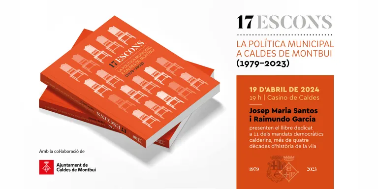 El llibre "17 escons" repassa els mandats democràtics de Caldes