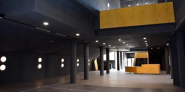 Enllestides les obres del vestíbul del Teatre Auditori de Torredembarra