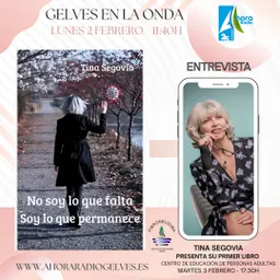#234 - Hoy conocemos a Tina Segovia, autora del libro "No soy lo que falta soy lo que permanece" - episode art