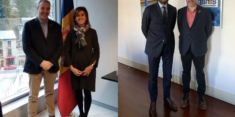 L'alcalde de la Seu es reuneix amb el Govern d'Andorra i el Consolat de França