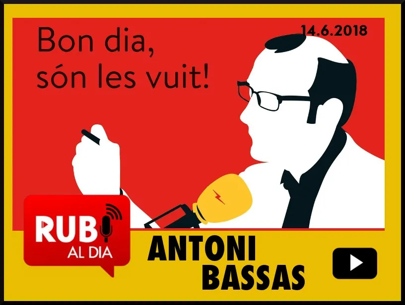 ANTONI BASSAS presenta el llibre 'Bon dia, són les 8'
