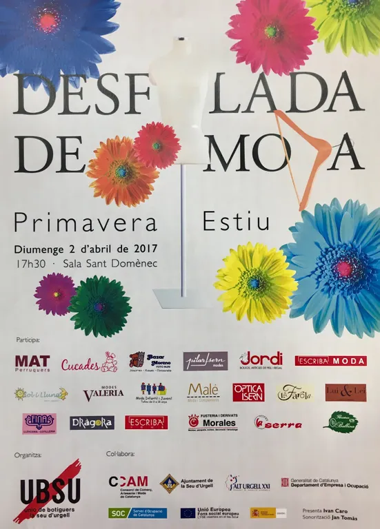 L'UBSU organitza una desfilada de moda Primavera-Estiu