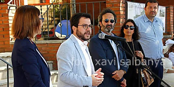 Pere Aragonès destaca que l'economia 'blava' és una de les línies de creixement econòmic del país