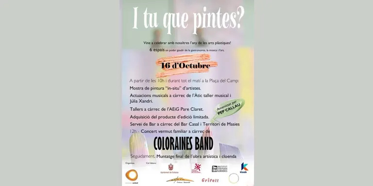 L'Amisol celebra demà l'any de les arts plàstiques amb un matí d'activitats obert a tothom