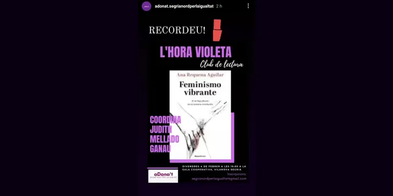 Torna l’Hora Violeta