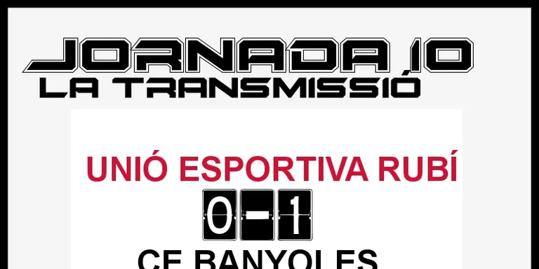 A PEU DE CAMP - JORNADA 10 - UE RUBÍ